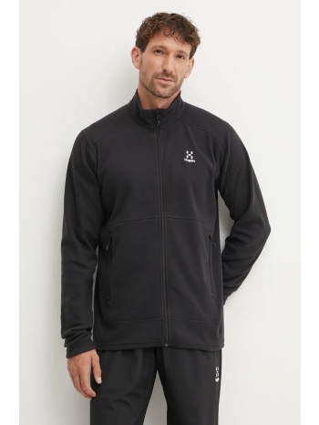 αθλητική μπλούζα haglöfs buteo χρώμα μαύρο, 605073 100%