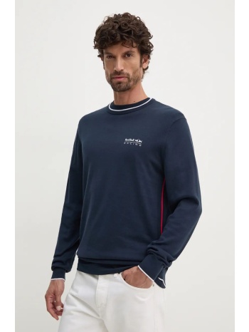 βαμβακερό πουλόβερ red bull racing x pepe jeans χρώμα