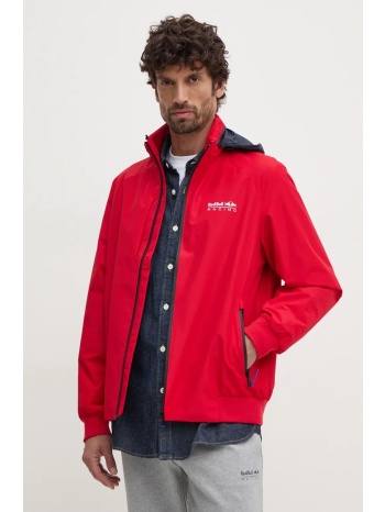 μπουφάν red bull racing x pepe jeans χρώμα κόκκινο