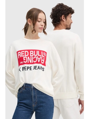 βαμβακερό πουλόβερ red bull racing x pepe jeans χρώμα