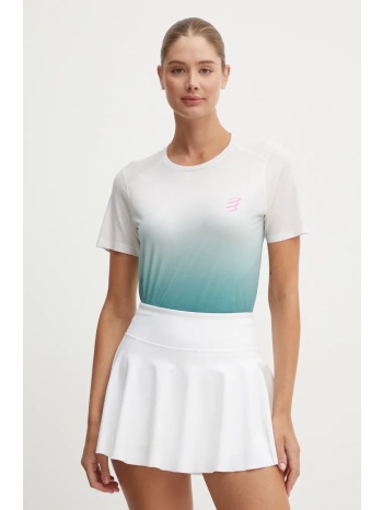 μπλουζάκι για τρέξιμο compressport performance χρώμα