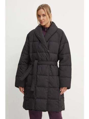 μπουφάν didriksons dina χρώμα μαύρο, 505398 υλικό 1 100%