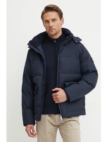 μπουφάν tommy hilfiger χρώμα ναυτικό μπλε, mw0mw37125