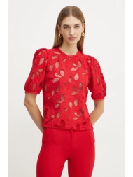 μπλουζάκι morgan droul χρώμα: κόκκινο, droul υλικό 1: 100% πολυεστέρας
υλικό 2: 58% βαμβάκι, 38% πολ