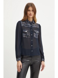 πουκάμισο morgan clar χρώμα: ναυτικό μπλε, clar υλικό 1: 70% πολυεστέρας, 30% ανακυκλωμένος πολυεστέ