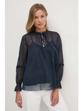 μπλουζάκι pepe jeans odette χρώμα ναυτικό μπλε, pl304944