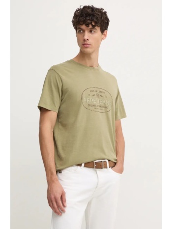 βαμβακερό μπλουζάκι pepe jeans ander ανδρικό, χρώμα
