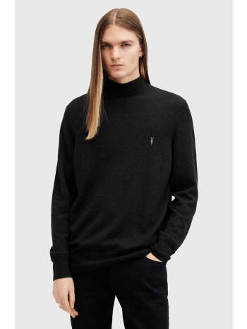 μάλλινο πουλόβερ allsaints kilburn mock ανδρικό, χρώμα