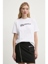 βαμβακερό μπλουζάκι karl ...