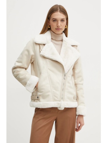 μπουφάν morgan gsapa χρώμα μπεζ, gsapa κύριο υλικό 95%