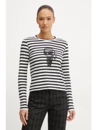 βαμβακερή μπλούζα με ...