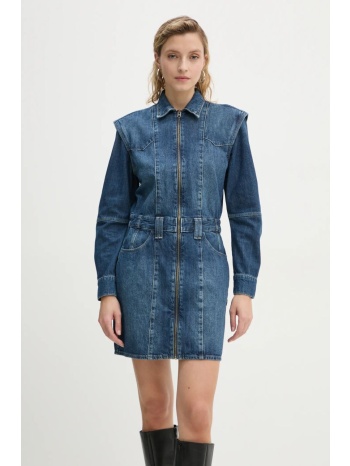 φόρεμα τζιν g-star raw χρώμα μπλε, d25362-d301 κύριο