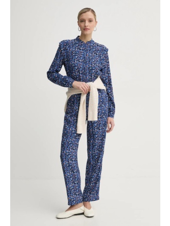 ολόσωμη φόρμα pepe jeans abby χρώμα μπλε, pl230509 100%