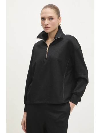 μπλούζα answear lab χρώμα μαύρο 45% πολυακρυλ, 37%