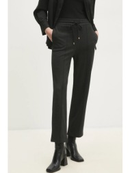 παντελόνι φόρμας answear lab χρώμα: γκρι 74% βισκόζη, 22% πολυαμίδιο, 4% σπαντέξ