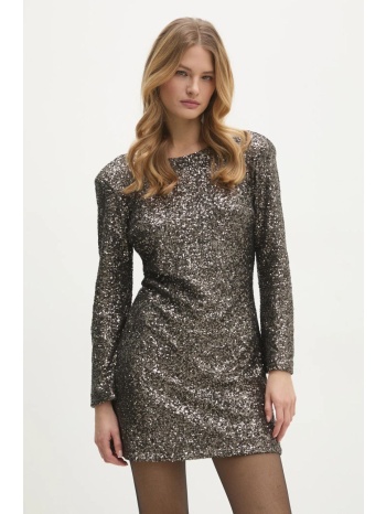 φόρεμα answear lab χρώμα ασημί 95% πολυεστέρας, 5% σπαντέξ