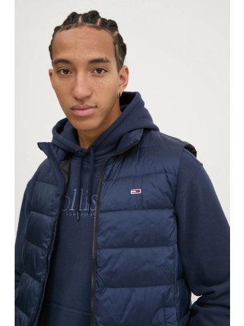 αμάνικο από πούπουλα tommy jeans ανδρικό, χρώμα ναυτικό