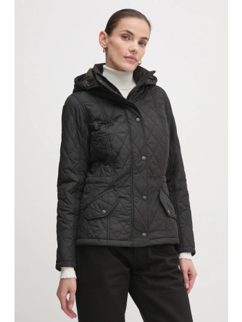 μπουφάν barbour millfire quilt χρώμα μαύρο, lqu0665 κύριο