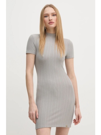 φόρεμα calvin klein jeans χρώμα γκρι, j20j224832 65%