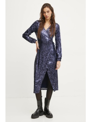 φόρεμα superdry χρώμα ναυτικό μπλε, w8011701a-gou κύριο