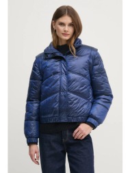 μπουφάν pepe jeans flora χρώμα: μπλε, pl402492 κύριο υλικό: 100% νάιλον
φόδρα: 55% πολυεστέρας, 45% 