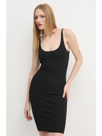 φόρεμα calvin klein jeans χρώμα μαύρο, j20j224839 87%