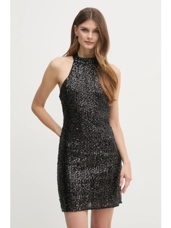 φόρεμα pepe jeans allison χρώμα μαύρο, pl953646 κύριο