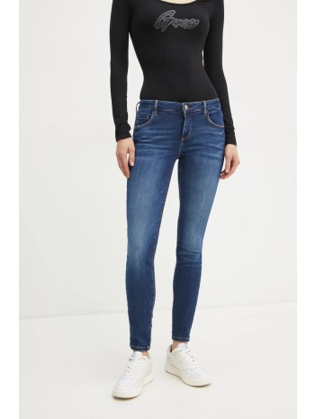 τζιν παντελόνι guess annette χρώμα ναυτικό μπλε, w2ya99