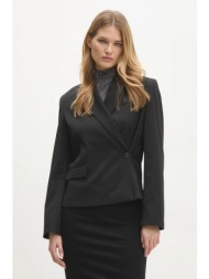 σακάκι answear lab χρώμα: μαύρο 95% πολυεστέρας, 5% σπαντέξ