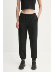 παντελόνι φόρμας guess monica χρώμα: μαύρο, v5rb05 kcjy2 92% πολυεστέρας, 8% σπαντέξ