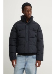 μπουφάν abercrombie & fitch χρώμα: μαύρο, ki132-4141 κύριο υλικό: 63% βαμβάκι, 37% νάιλον
φόδρα: 100