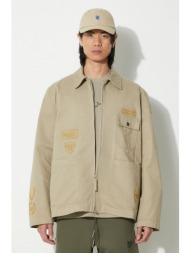 τζιν μπουφάν universal works gower ανδρικό, χρώμα: πράσινο, 30108.stone κύριο υλικό: 100% βαμβάκι
φό