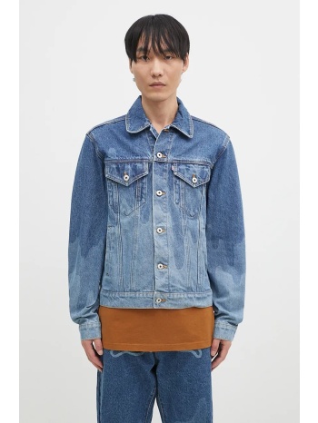 τζιν μπουφάν icecream lazer drip denim trucker ανδρικό