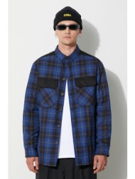 μπουφάν neil barett loose bicolor flap pocket padded pbcs024c.v041c.3705 f3pbcs024c.v041c.3705 φόδρα