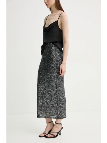 φούστα a.l.c. χρώμα ασημί, 7swsk00170 κύριο υλικό 100%