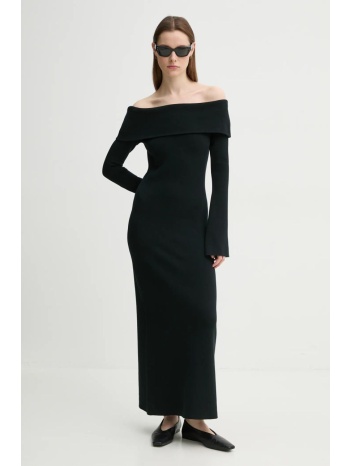 φόρεμα by malene birger bennie χρώμα μαύρο, 103115 91%
