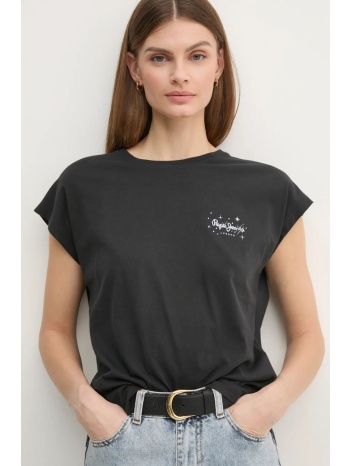 βαμβακερό μπλουζάκι pepe jeans lorena γυναικείο, χρώμα