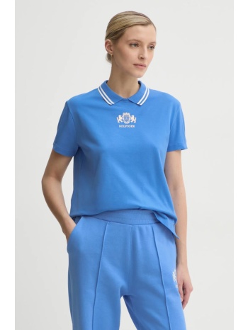 μπλουζάκι tommy hilfiger χρώμα μπλε, ww0ww43929 96%