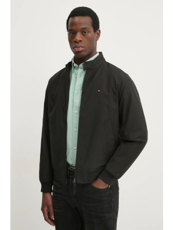 μπουφάν tommy hilfiger χρώμα μαύρο, mw0mw37647 κύριο