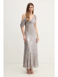 φόρεμα diane von furstenberg χρώμα: ασημί, dvfgl4s010 κύριο υλικό: 94% πολυεστέρας, 6% σπαντέξ
φόδρα