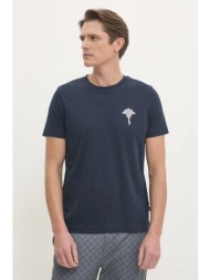 βαμβακερό μπλουζάκι joop! ανδρικό, χρώμα: ναυτικό μπλε, 30044674 100% οργανικό βαμβάκι