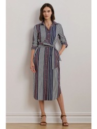 βαμβακερό φόρεμα lauren ...