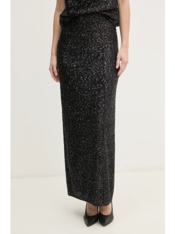 φούστα diane von furstenberg χρώμα μαύρο, dvfkl4s001 κύριο