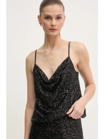 μπλουζάκι diane von furstenberg χρώμα μαύρο, dvfbs4s003