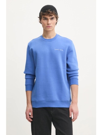 μπλούζα tommy jeans χρώμα τιρκουάζ, dm0dm20249 κύριο