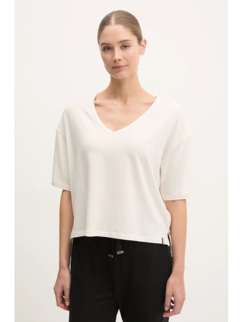 μπλουζάκι boss χρώμα άσπρο, 50535723 95% lyocell, 5%