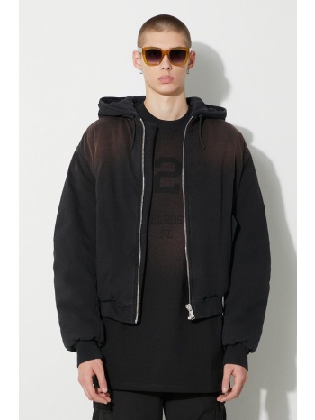 μπουφάν 424 χρώμα μαύρο, 35424h09t 236511 f335424h09t