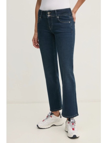 τζιν παντελόνι pepe jeans straight jeans lw venus