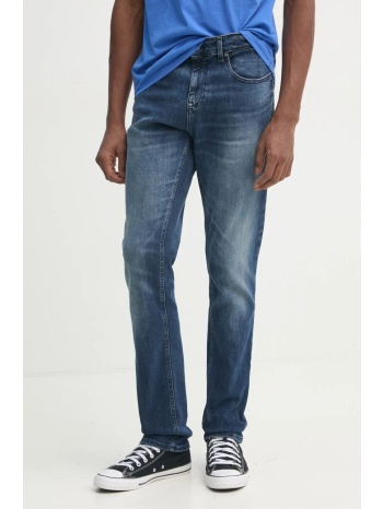 τζιν παντελόνι tommy jeans χρώμα μπλε, dm0dm20550 κύριο