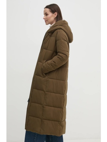 μπουφάν sandro ferrone χρώμα πράσινο κύριο υλικό 100%